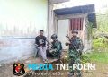 Satgas Pamtas Kewilayahan Yonif 410/ALG Pos Teluk Arguni Laksanakan Kegiatan Yankes Di Kampung Bofuwer