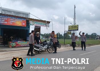 Antisipasi Kejahatan, Jajaran Polres Lampung Utara Gelar Razia
