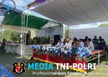Polres Tulang Bawang Barat Laksanakan Pengamanan Kegiatan Pelantikan Pengurus Cabang Muslimat Nahdlatul Ulama Tubaba