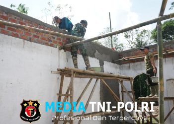 TMMD Ke-128 Kodim 0402/OKI Percepat Rehab Musholla Al-Hidayah, Wujudkan Tempat Ibadah yang Nyaman bagi Warga