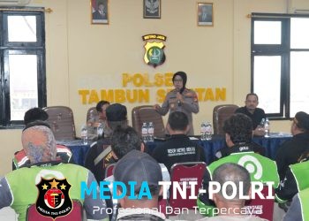 OJOL Se-Kecamatan Tambun Selatan Bersatu, Siap Dukung Keamanan dan Ketertiban Masyarakat