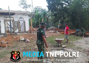 Satgas TMMD Kodim 0402/OKI Maksimalkan Pembangunan Musholla untuk Masyarakat