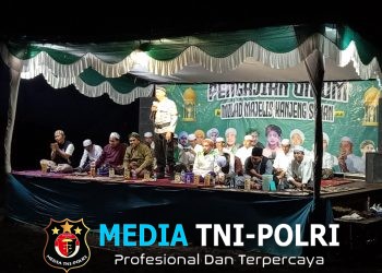 Kapolsek Sebangki Hadiri Haul Ke-1 H. Mi’suri, Imbau Remaja Jauhi Narkoba
