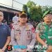 Polsek Cikarang Selatan (TNI-POLRI) Gelar Pengamanan Nobar Persija Vs Persib di Desa Serang