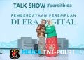 Persit Kartika Chandra Kirana dan Kementerian Ekonomi Kreatif Perkuat #persitbisa Melalui Pemberdayaan Digital