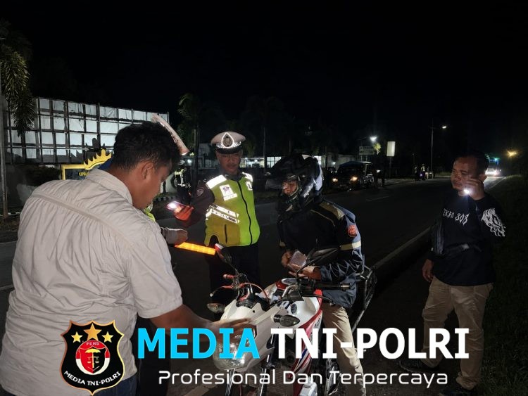 Siaga Kompi I Polres Mesuji Laksanakan KRYD dan Patroli Gabungan, Amankan Jalur Utama Hingga Perbatasan