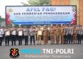 Bupati Pringsewu Riyanto Pamungkas Terima Penghargaan Kapolda Lampung atas Dukungan Program Akulturasi Budaya