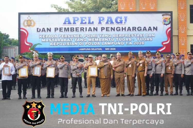 Bupati Pringsewu Riyanto Pamungkas Terima Penghargaan Kapolda Lampung atas Dukungan Program Akulturasi Budaya