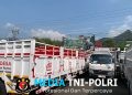 Sebanyak 53 Unit Truk Operasional Koperasi Merah Putih Tiba Di wilayah Kodim Wonogiri