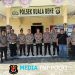 SIWAS Polres Landak Laksanakan Verifikasi Dokumen Dan Inventaris Di Polsek Kuala Behe Jelang Mutasi