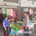 Momen Tak Terduga! Pedagang Sayur Didatangi Polisi Ketika Sibuk Layani Pembeli