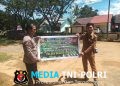 Patroli Siang Humanis, Polsek Sengah Temila Ajak Warga Sukseskan Pekarangan Pangan Bergizi