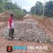 Satgas TMMD Ke-128 Kodim 0420/Sarko Genjot Penimbunan Jalan dan Perataan Batu Mangga di Desa Seko Besar
