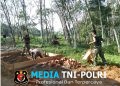 Satgas TMMD Kodim 0402/OKI Bangun MCK untuk Pola Hidup Sehat Warga Desa Pematang Sukatani