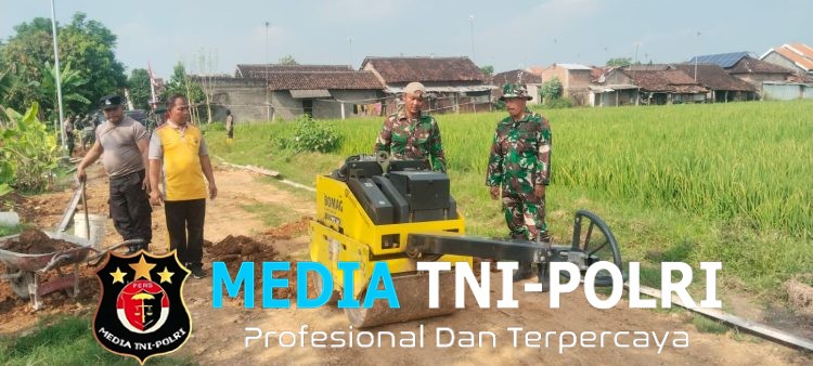 Baby Rolly diturunkan di TMMD Reg ke-128 Kodim 0725/Sragen