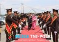 Naik Jeep Klasik, Kapolres Antar Langsung Dua Personel Purna Bakti