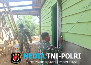 Satgas TMMD ke-128 Kodim 0420/Sarko Tuntaskan RLH Bapak Lukman