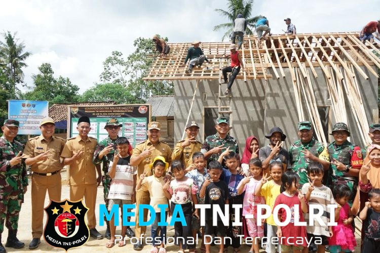 Pastikan Program Berjalan Optimal, Ketua Tim Wasev TMMD Ke-128 Kunjungi Lokasi TMMD Kodim 0402/OKI