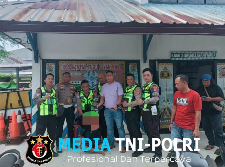 Hendak Beraksi Kembali, DPO Pelaku Curanmor Viral Berhasil Diamankan Sat Lantas Polres Lampung Utara Saat Gelar Patroli Hunting