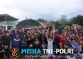 Pererat Silaturahmi, Satgas TMMD Ke-128 Kodim 0402/OKI Gelar Turnamen Sepak Bola Antar Desa