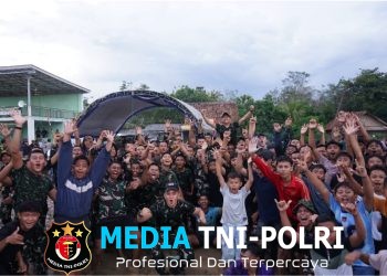 Pererat Silaturahmi, Satgas TMMD Ke-128 Kodim 0402/OKI Gelar Turnamen Sepak Bola Antar Desa