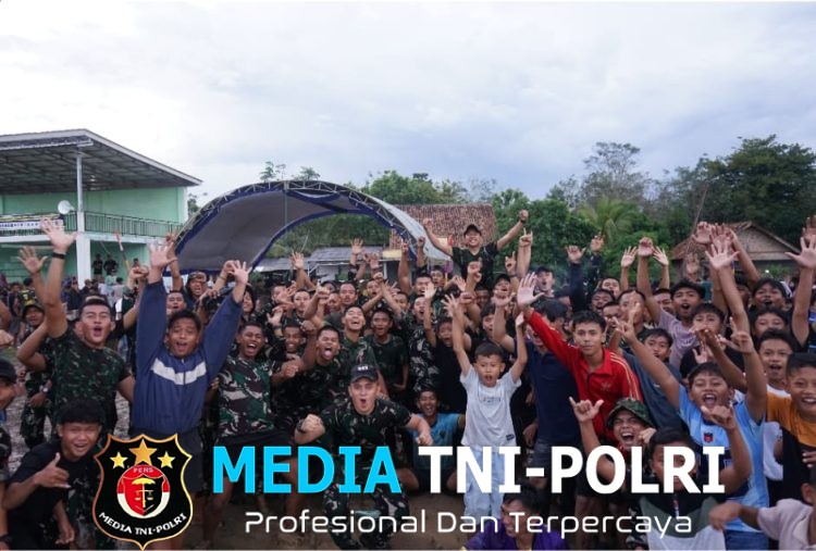 Pererat Silaturahmi, Satgas TMMD Ke-128 Kodim 0402/OKI Gelar Turnamen Sepak Bola Antar Desa