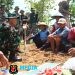 Canda Hangat di Tengah Pengecoran, Dansatgas TMMD Apresiasi Kekompakan Satgas dan Warga