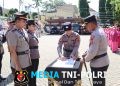 Kapolres Tanggamus Pimpin Sertijab Sejumlah Pejabat Utama dan Kapolsek Jajaran