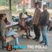 Saat Warga Bersantai, Polisi Hadir Beri Himbauan dan Rasa Aman