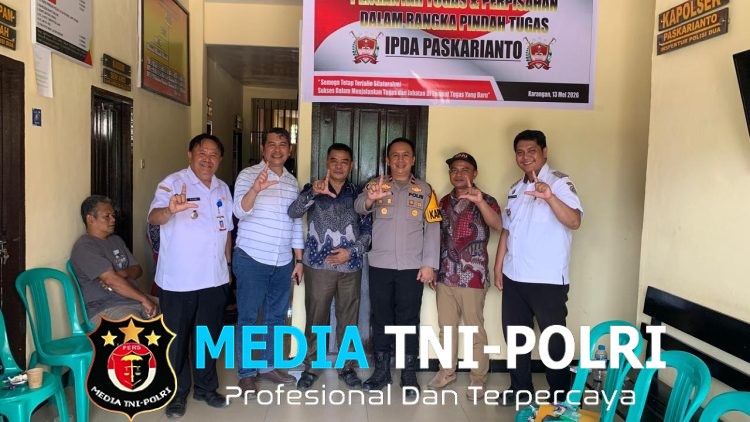 Polsek Mempawah Hulu Gelar Pengantar Tugas dan Perpisahan Kapolsek Ipda Paskarianto