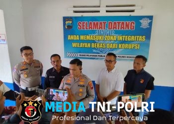 Polres Wonogiri Gelar Konferensi Pers Kasus Tindak Pidana Kekerasan Seksual di Pracimantoro