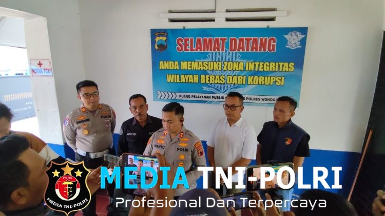 Polres Wonogiri Gelar Konferensi Pers Kasus Tindak Pidana Kekerasan Seksual di Pracimantoro