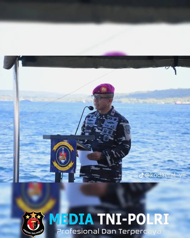 Kodaeral VII Gelar Pengobatan Gratis dan Pembagian Sembako untuk Nelayan Tenau Kupang di KAL Weling II-7-15