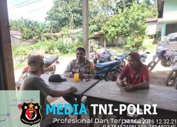 Senyum dan Keakraban Bhabinkamtibmas Jadi Jembatan Menjaga Keamanan Warga