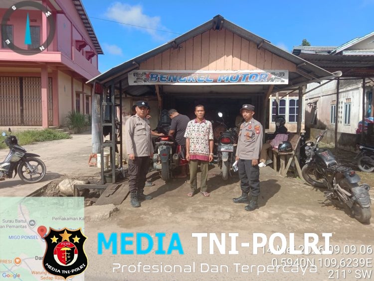 Berikan Imbauan Kamtibmas Saat patroli Siang Hari