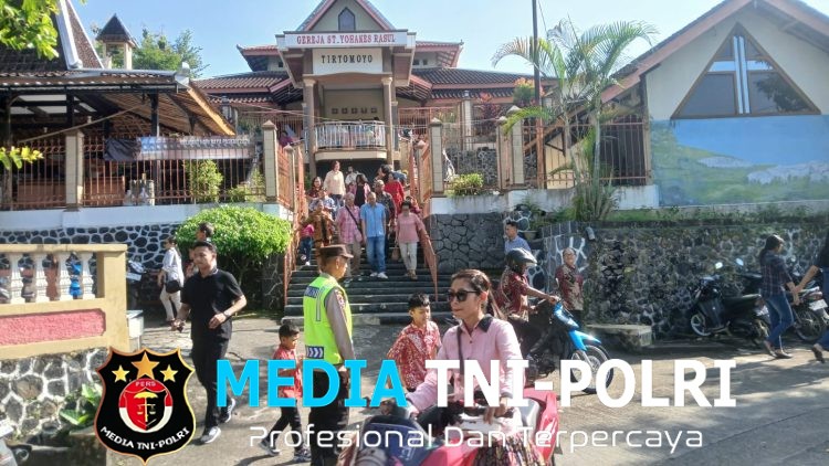 Polres Wonogiri Perketat Pengamanan Ibadah Kenaikan Isa Almasih 2026, Puluhan Gereja Dipastikan Aman dan Kondusif