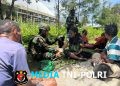 Sentuhan Kasih di Ujung Timur, Satgas Yonif 521/DY Gelar Anjangsana dan Pengobatan Gratis di Kampung Bolakme