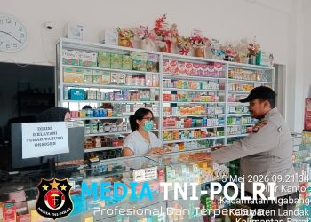 Suasana Apotik Mendadak Jadi Perhatian Polisi, Ini yang Disampaikan Petugas Polsek Ngabang