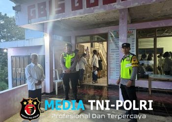Sterilisasi Hingga Pengawalan Ketat, Polres Wonogiri Jaga Kekhusyukan Ibadah Kenaikan Isa Almasih