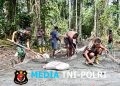 Progres Pengecoran Jalan TMMD Ke-128 Capai 85 Persen  ‎