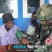 Syukur dan Senyum, Satgas Yonif 521/DY Berikan Pelayanan Gratis di Distrik Kobakma