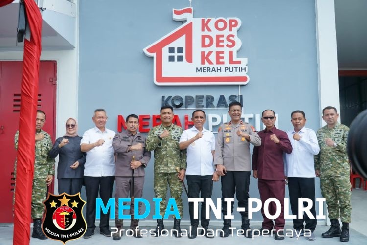 Presiden RI Pimpin Launching KDKMP via Vicon, Danrem 132/Tdl Turut Hadir di Desa Lolu