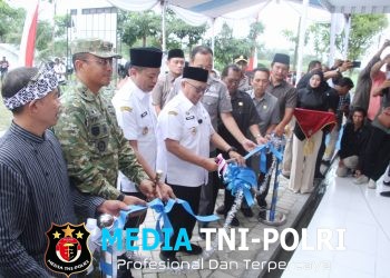 Dandim 0808/Blitar Hadiri Launching Koperasi Desa/Kelurahan Merah Putih, Dukung Penguatan Ekonomi Desa