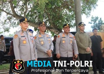 Polri Bersama Petani Jagung Tuban Bersiap Sambut Kehadiran Presiden RI pada Panen Raya