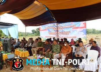 Dukung Ketahanan Pangan, Polres Lampung Utara Panen Raya Jagung Serentak Kuartal II Tahun 2026 di Abung Timur
