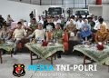 Kasdim 0818/Malang-Batu Ikuti Virtual Bersama Presiden RI di Turen
