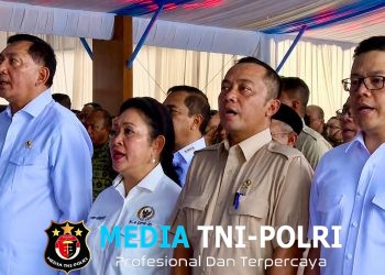 Menhan RI Hadiri Peresmian Operasionalisasi 1061 Koperasi Desa/Kelurahan Merah Putih di Nganjuk