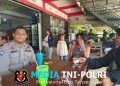 Polisi Laksanakan Patroli Menjaga Situasi Aman Dan Cegah Tindakan Kejahatan di Pasar Kuala Behe