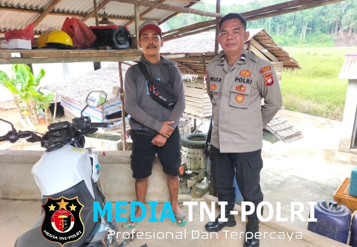 Polisi Sahabat Masyarakat, Patroli Siang Polsek Sebangki Sambangi Warga dan Sampaikan Pesan Kamtibmas