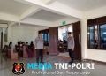 Polsek  Menyuke Lakukan Pengamanan Ibadah Misa Hari Minggu